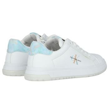 White Logo Trainers