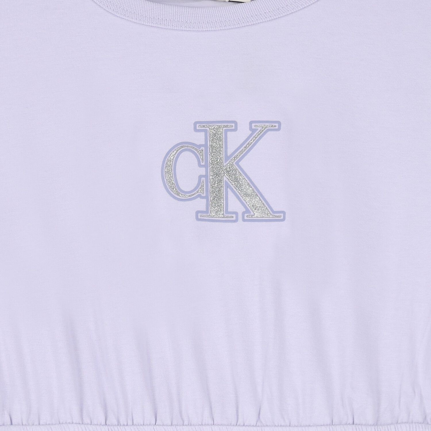 Girls Purple Glittery Logo Dress, 2, hi-res image number null