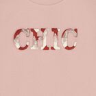 Girls Pink Printed Long Sleeve Top, 1, hi-res