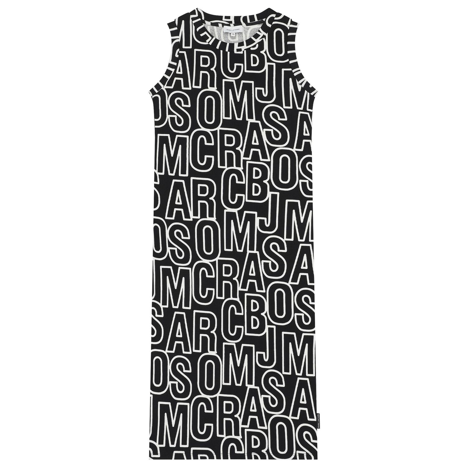 Girls Black Logo Dress, 1, hi-res image number null