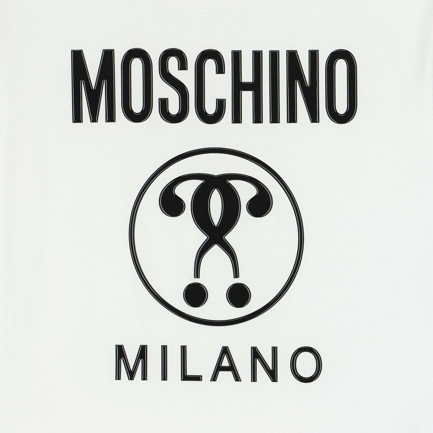 Boys White Logo T-Shirt, 1, hi-res