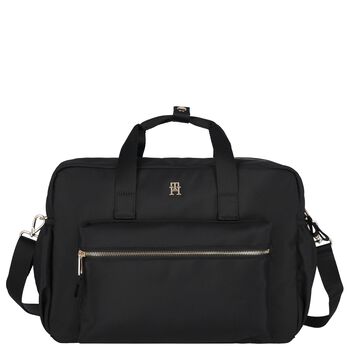 Black Logo Baby Changing Bag