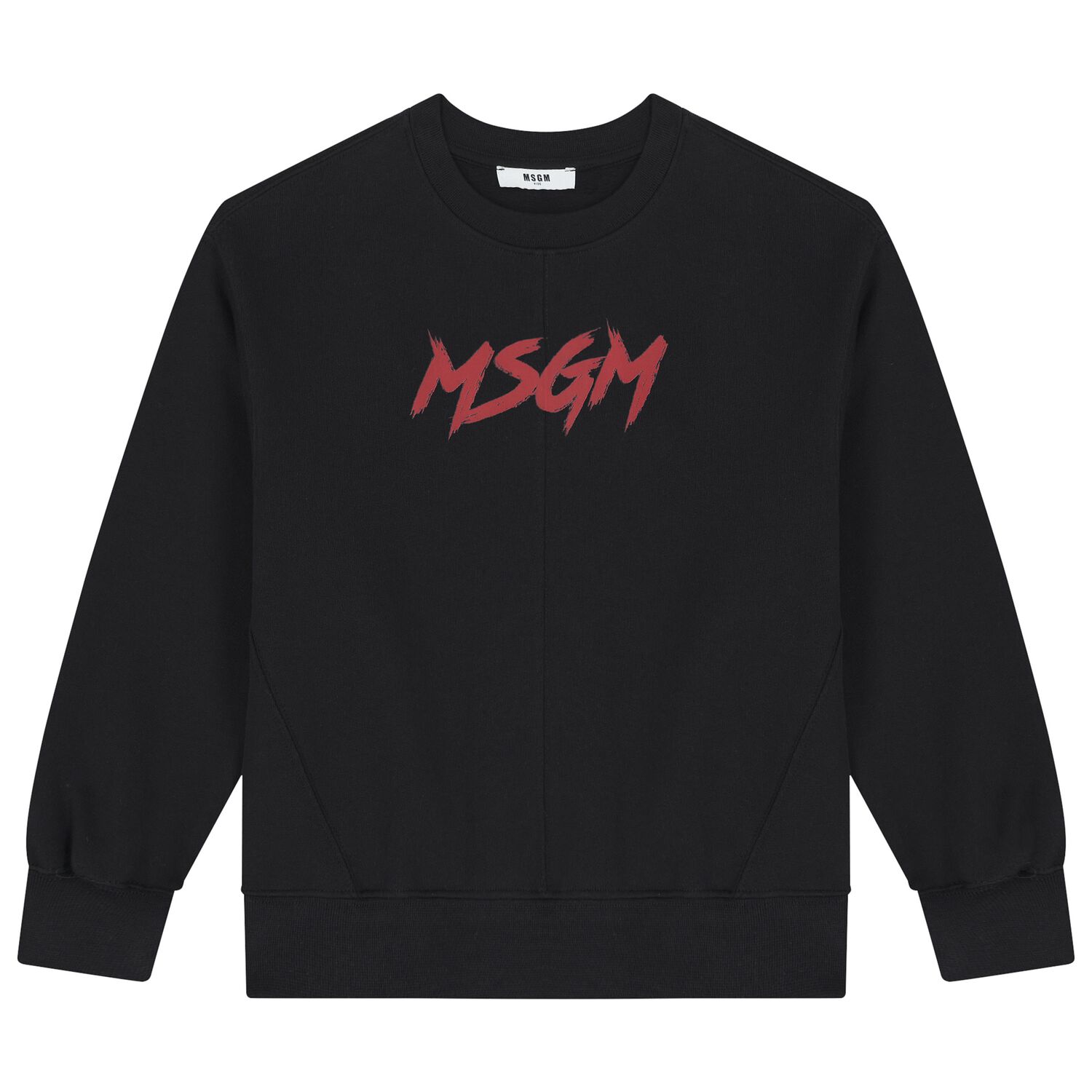 Black Logo Sweatshirt, 1, hi-res