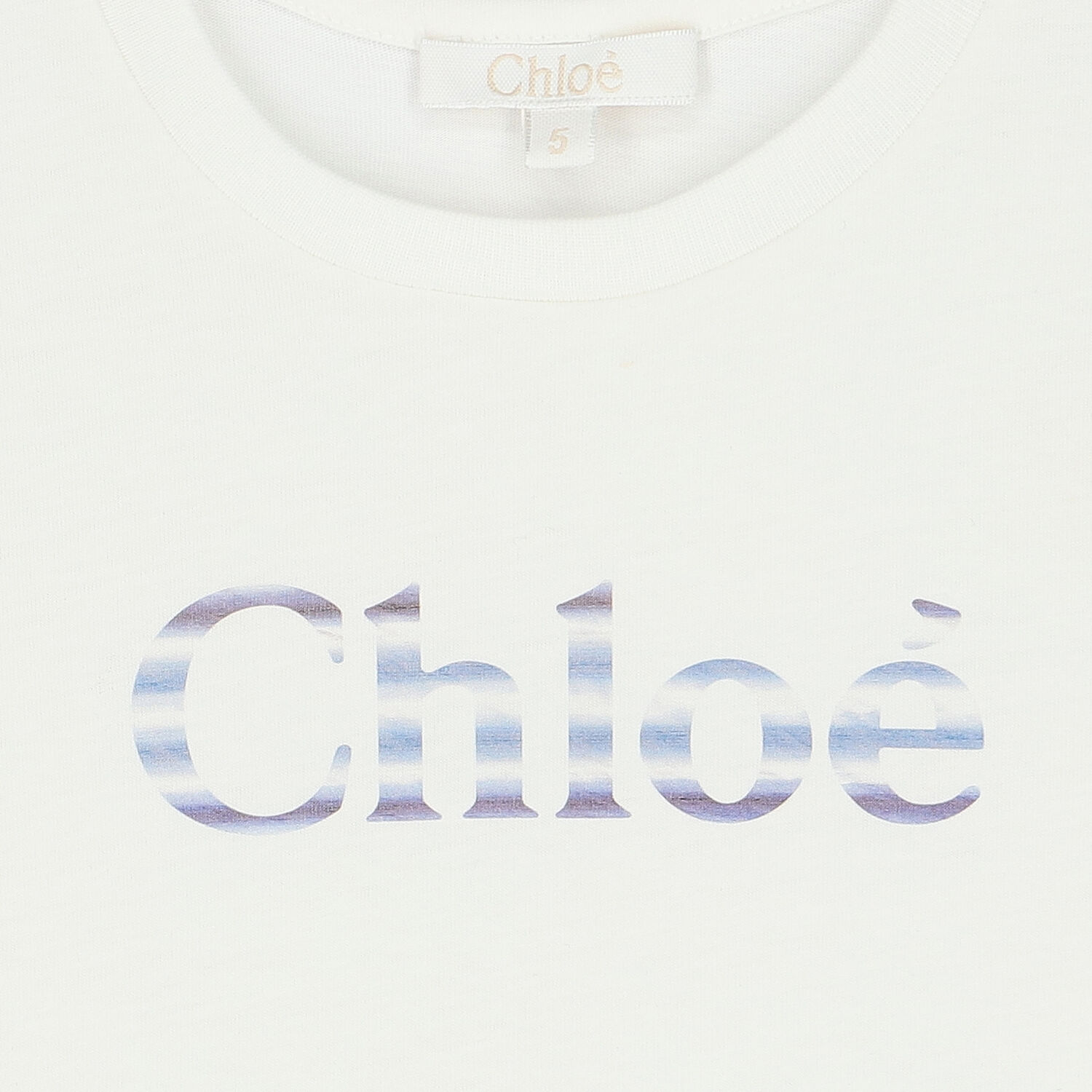 Girls White Logo T-Shirt, 1, hi-res