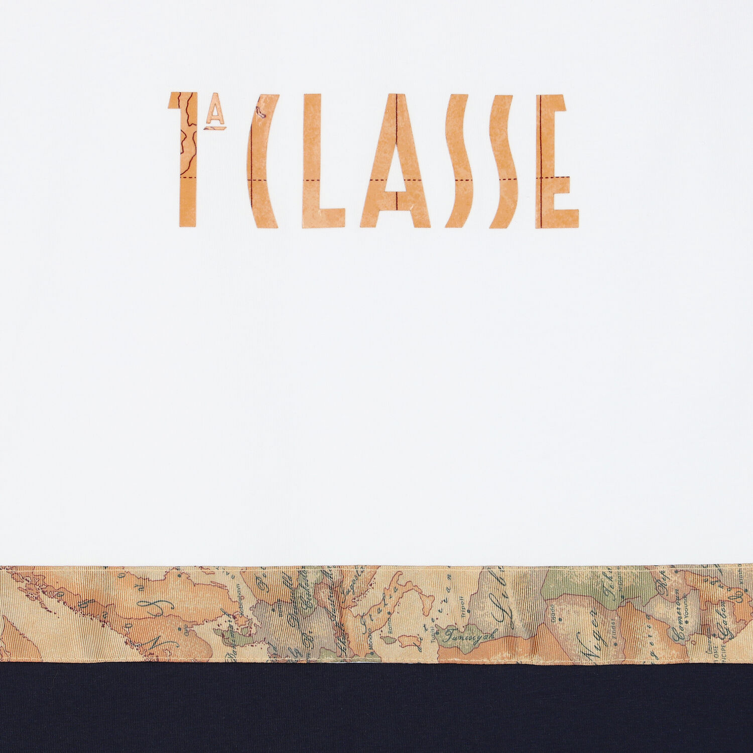 White & Navy Blue Geo Map Logo Baby Blanket, 1, hi-res