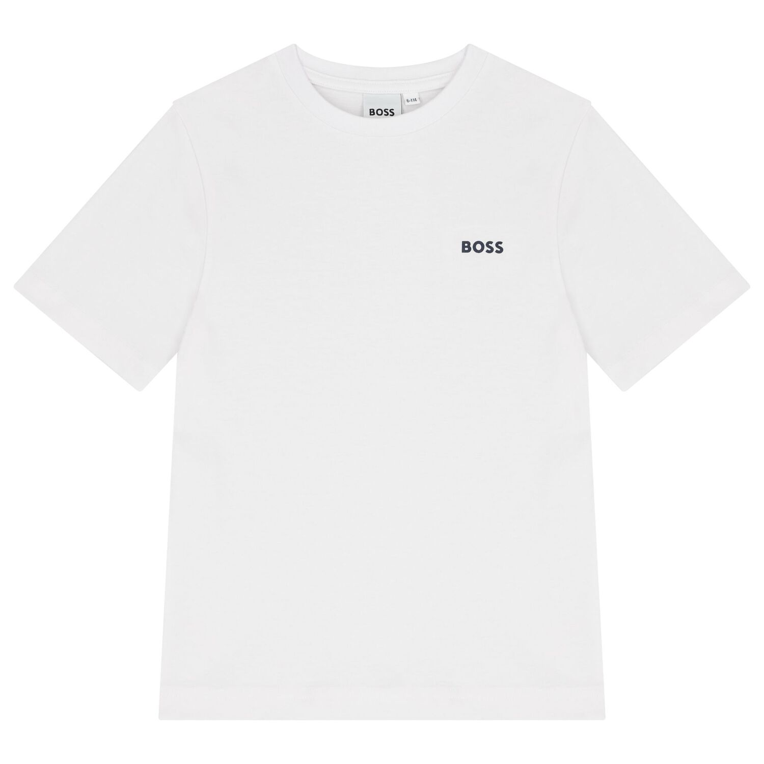 Boys White & Black Logo T-Shirts (2 Pack), 2, hi-res