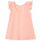 Girls Pink Ruffled Dress, 2, hi-res