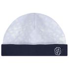 Baby Boys Blue Logo Babygrow Gift Set, 1, hi-res