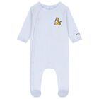 Blue Tiger Logo Babygrows ( 2 Pack ) , 2, hi-res