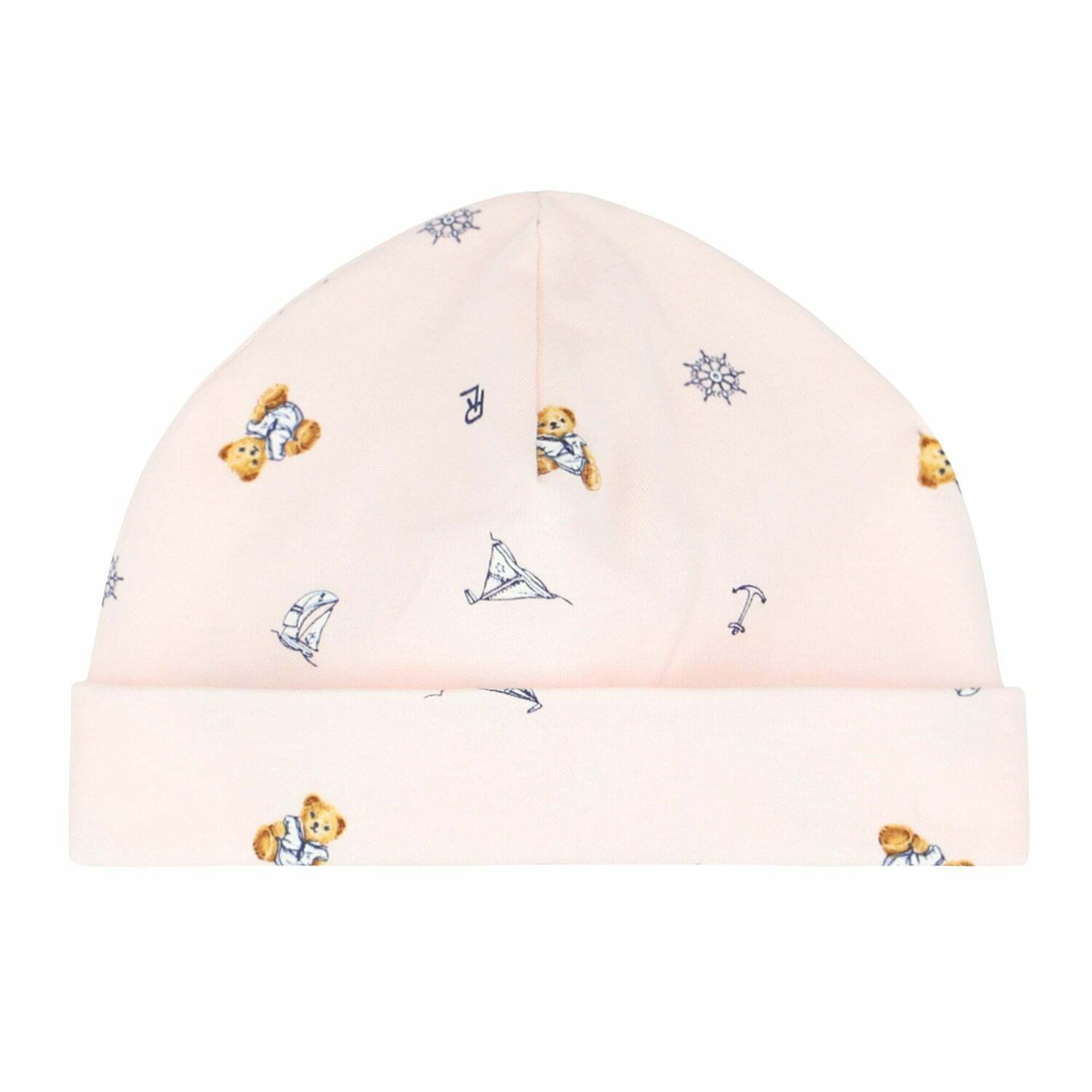 Baby Girls Pink Hat, 2, hi-res