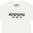 Ivory Teddy Bear Logo T-Shirt, 1, hi-res