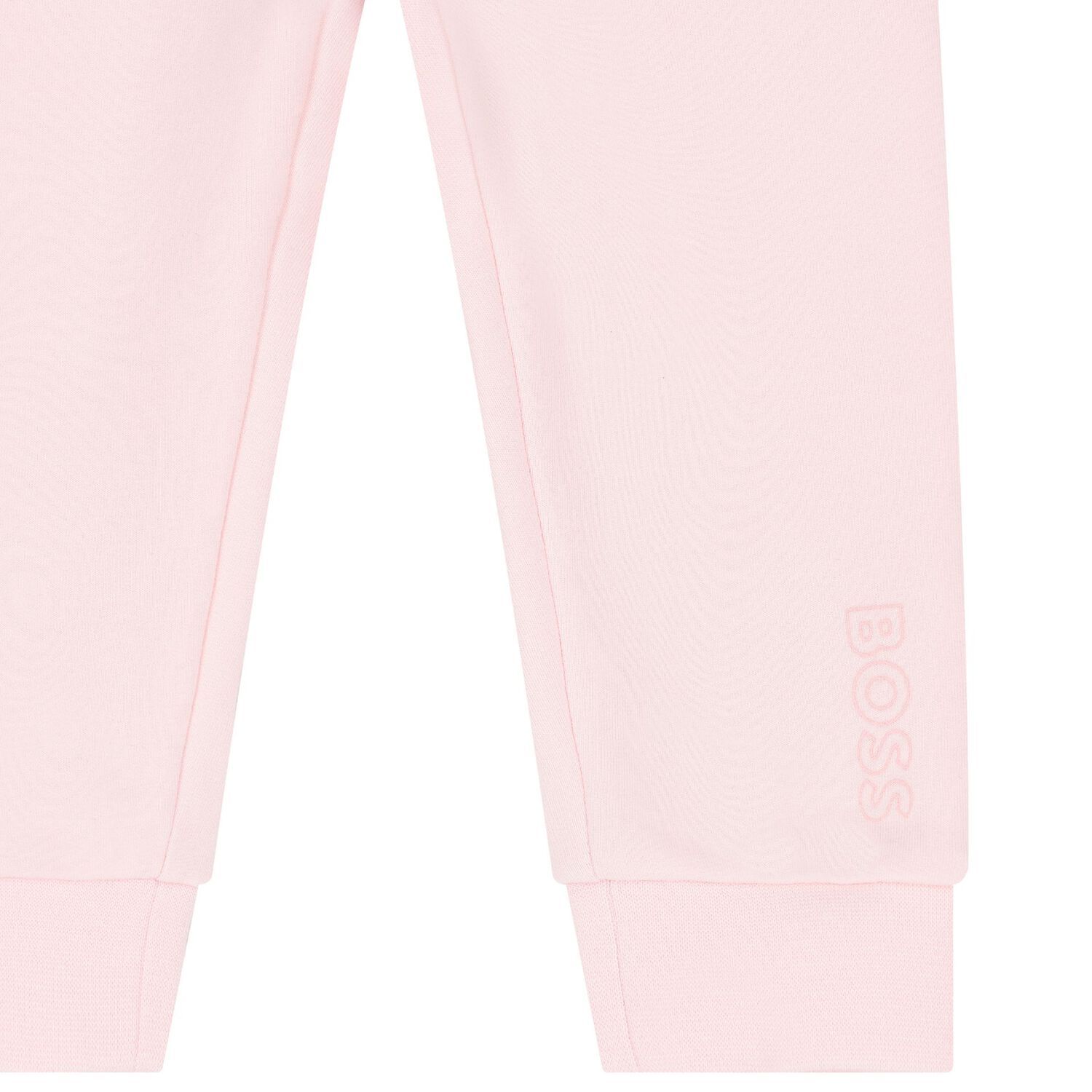 Baby Girls Pink & White Tracksuit Set, 1, hi-res