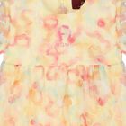 Younger Girls Yellow & Pink Logo Floral Tulle Dress, 1, hi-res