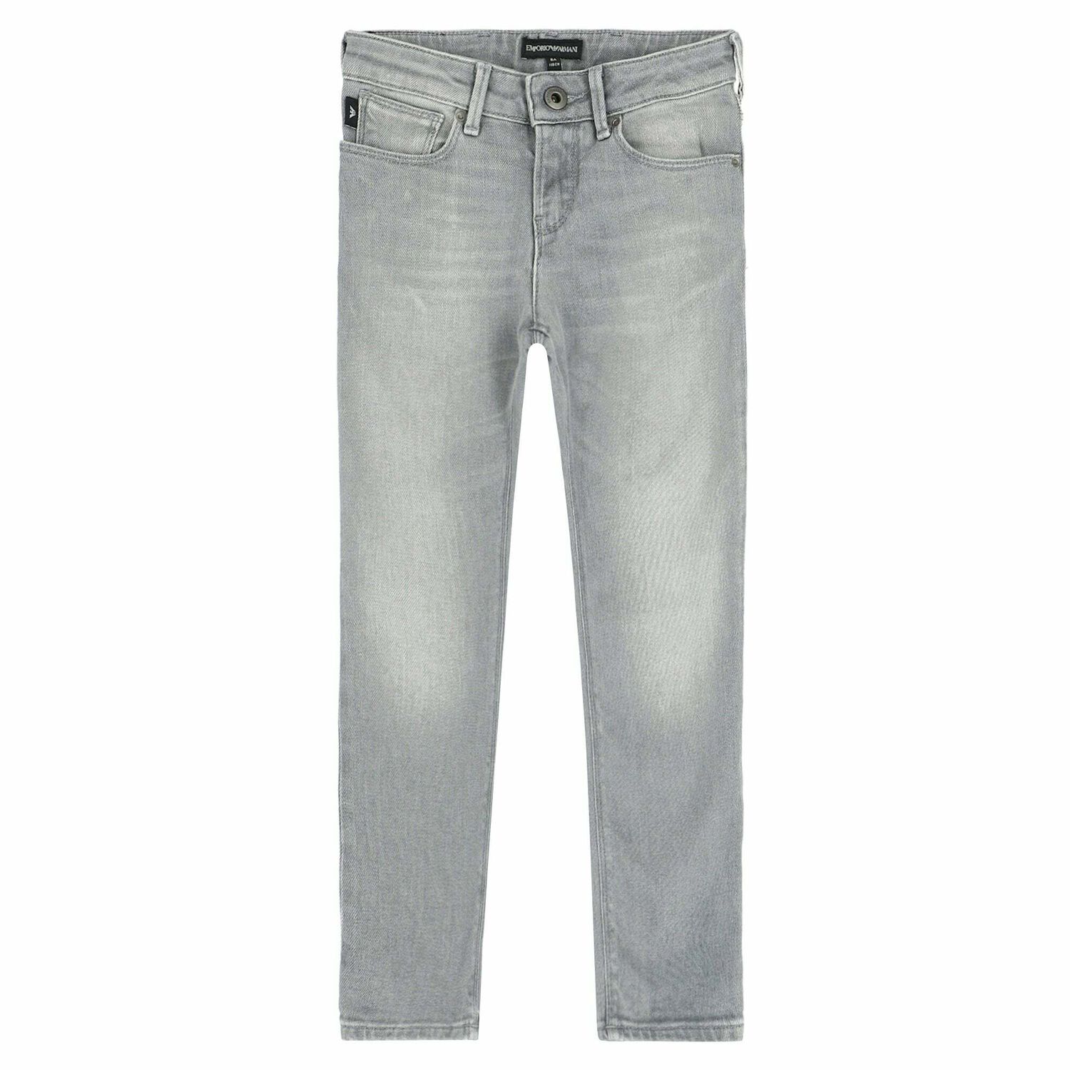 Boys Grey Cotton Jeans, 1, hi-res image number null