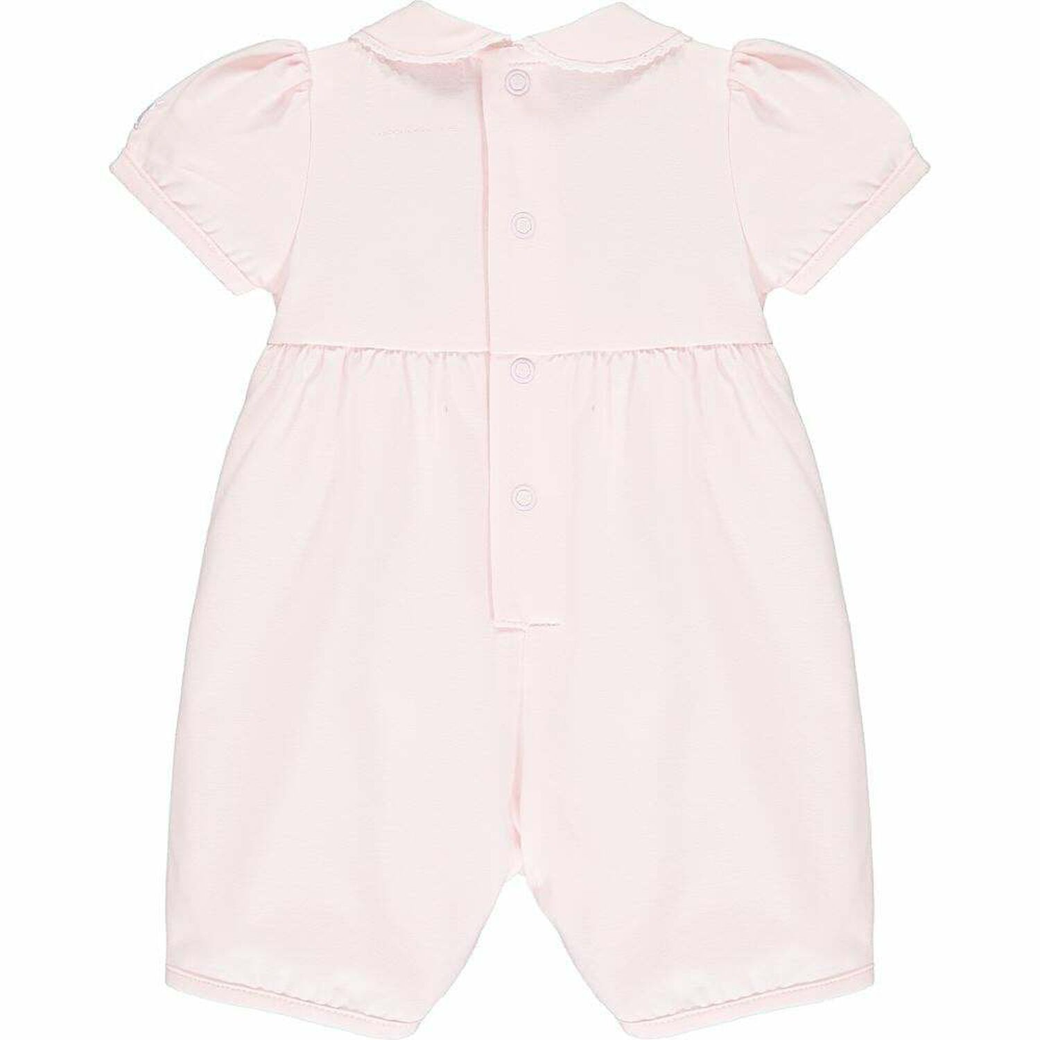 Baby Girls Pink Romper & Headband, 1, hi-res