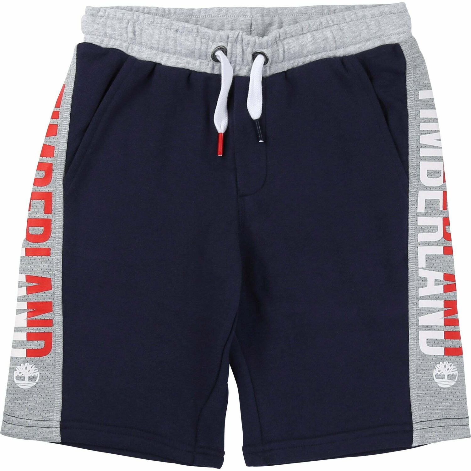 Boys Navy Logo Shorts, 1, hi-res image number null