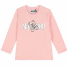Pink Logo Long Sleeve Top, 3, hi-res