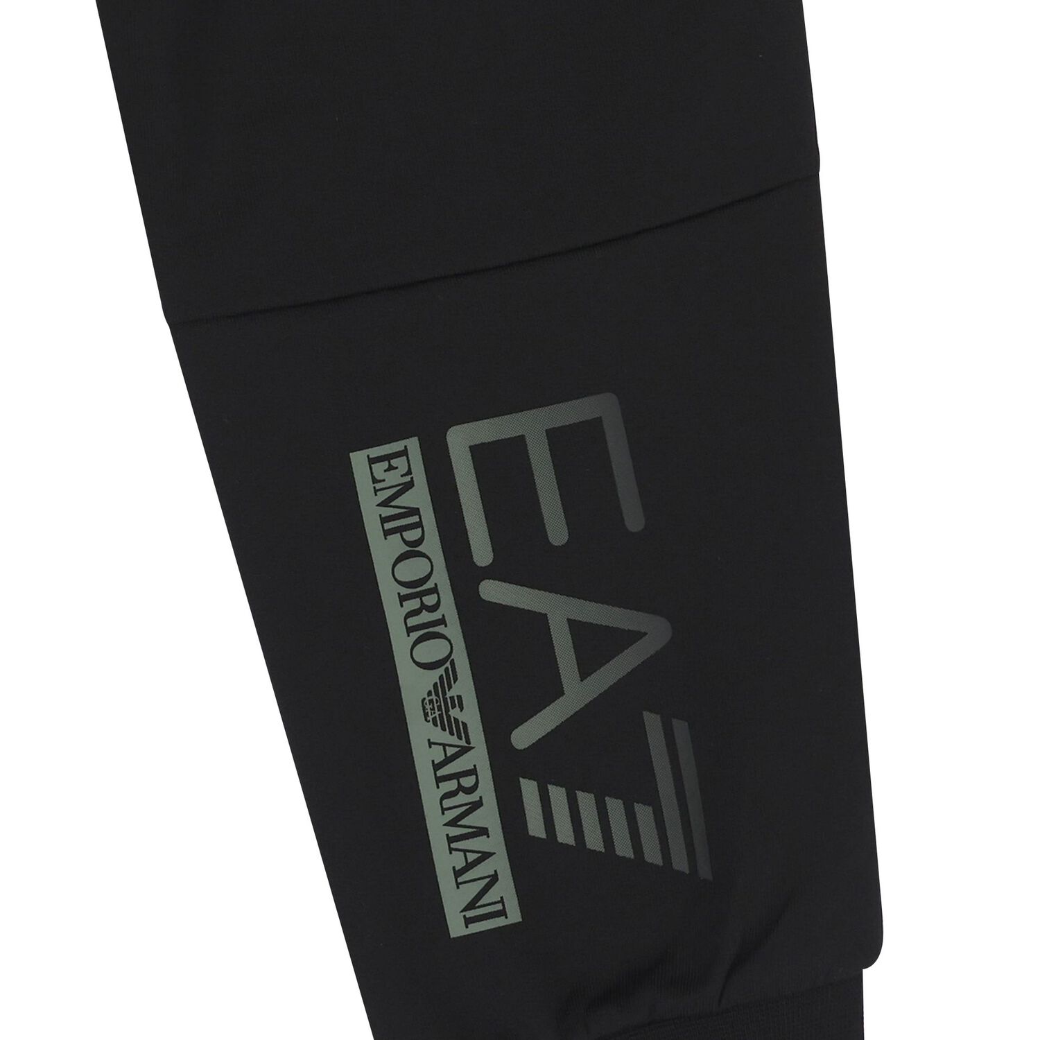 Boys Black Logo Joggers, 1, hi-res