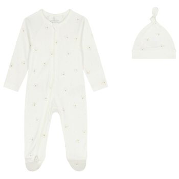 White Teddy Bear Babygrow Set