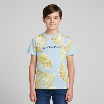 Boys Blue Shell T-Shirt