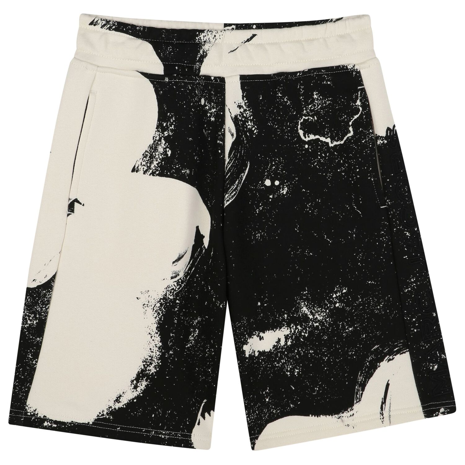 Boys Ivory & Black Shorts, 1, hi-res image number null