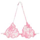 Girls Pink & White Jungle Bikini, 1, hi-res