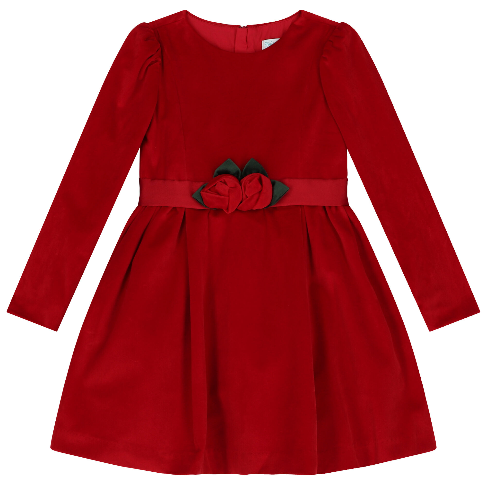 Red velvet girls 2025 dress