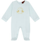 Blue & Gold Logo Babygrow, 3, hi-res
