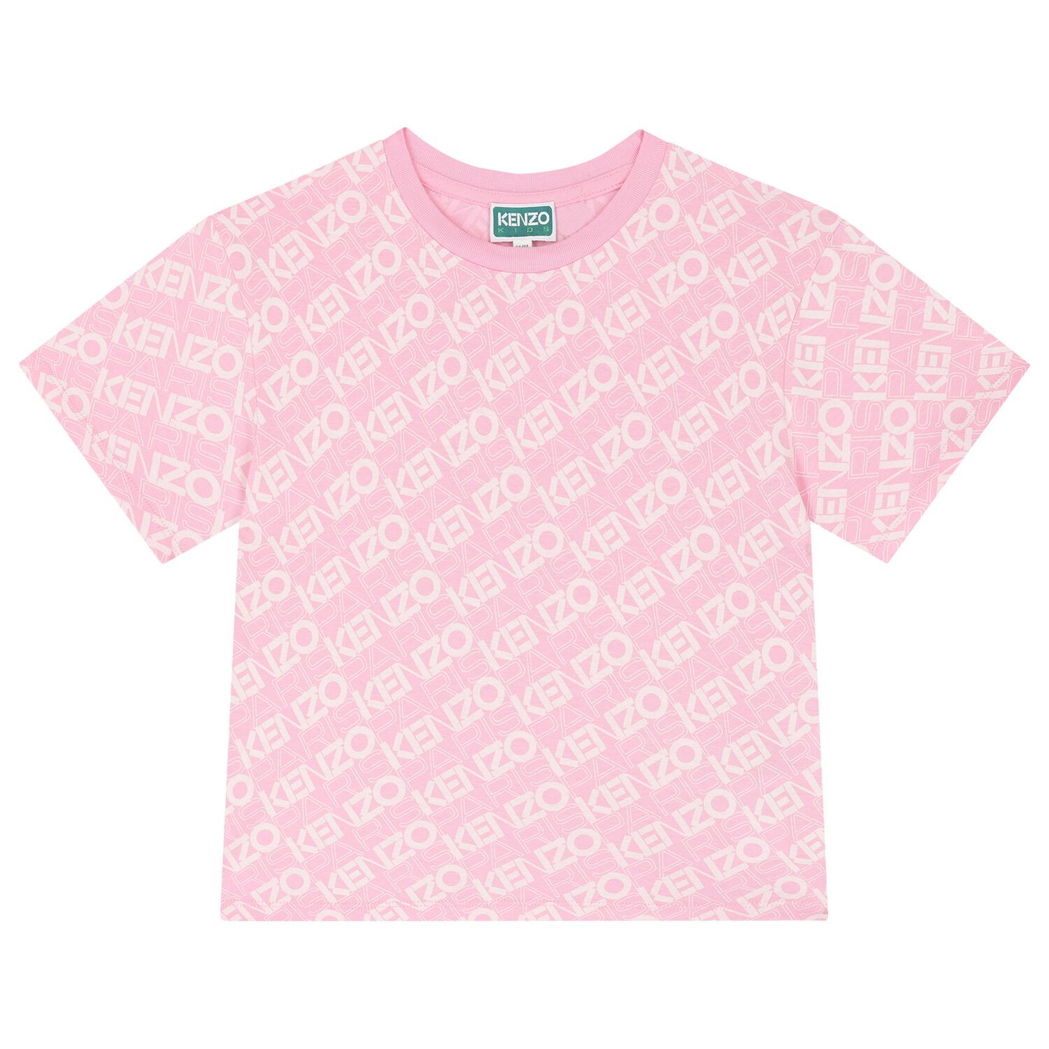Girls Pink Logo T-Shirt, 1, hi-res