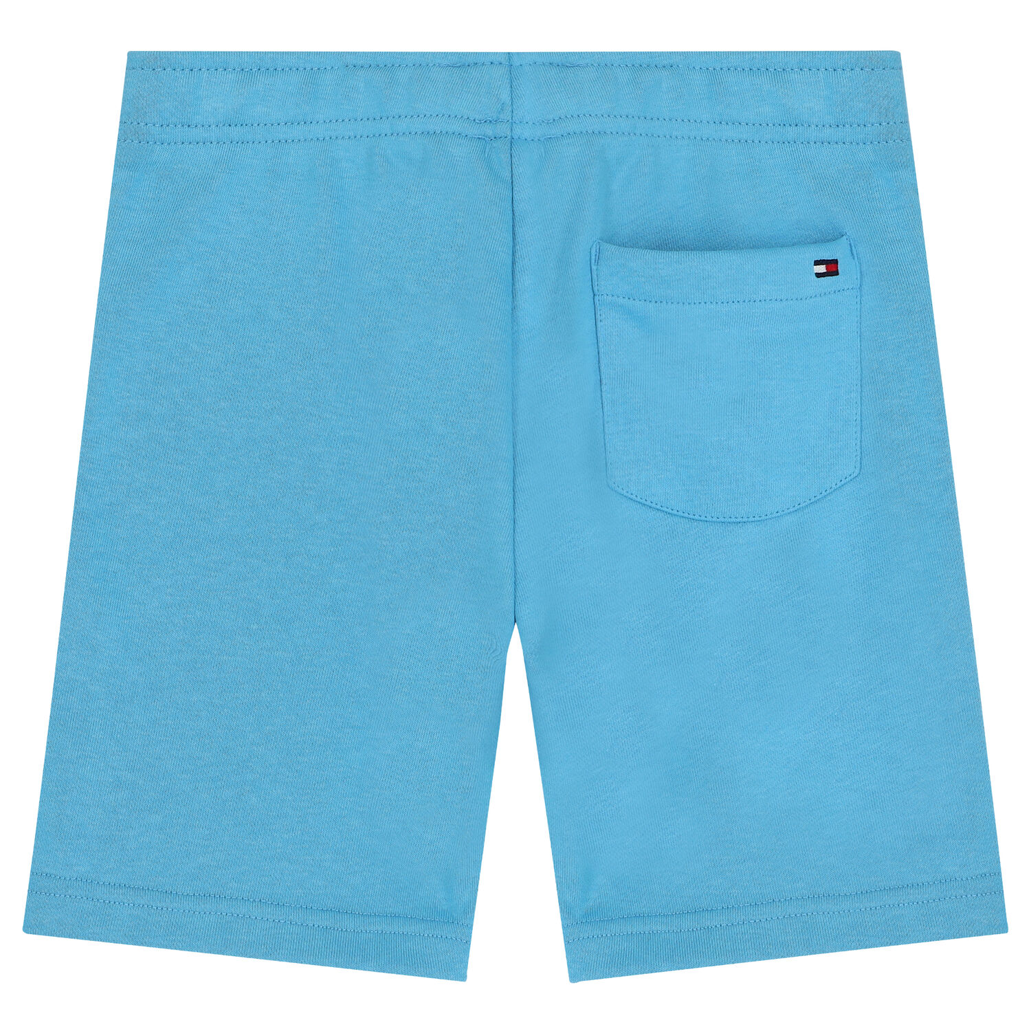 Boys Blue Logo Shorts, 1, hi-res
