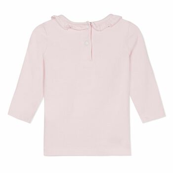 Baby Girls Pink Cotton Top