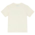 Boys Ivory Logo T-Shirt, 2, hi-res