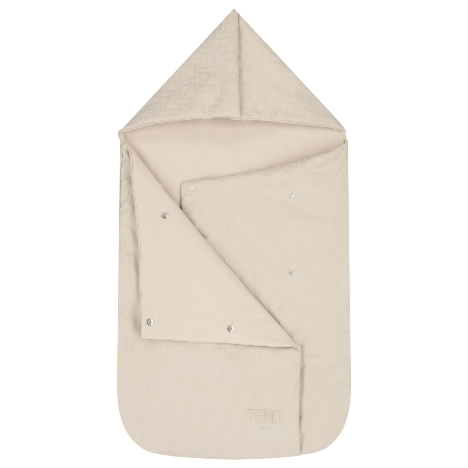 Beige Logo Baby Nest, 1, hi-res