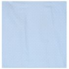 Baby Boys White & Blue Muslins (3-Pack), 3, hi-res