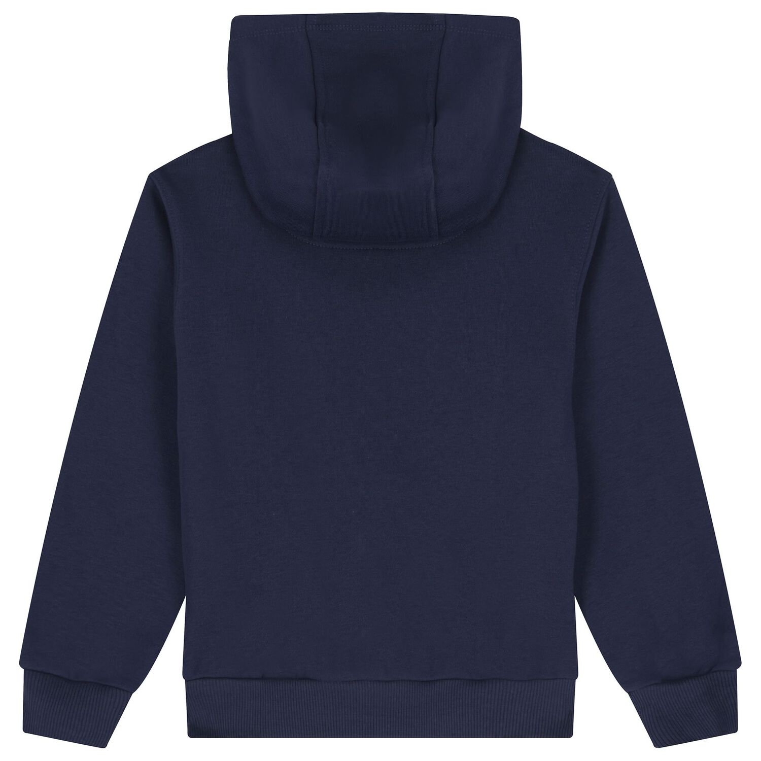 Girls Blue Logo Hooded Top, 2, hi-res