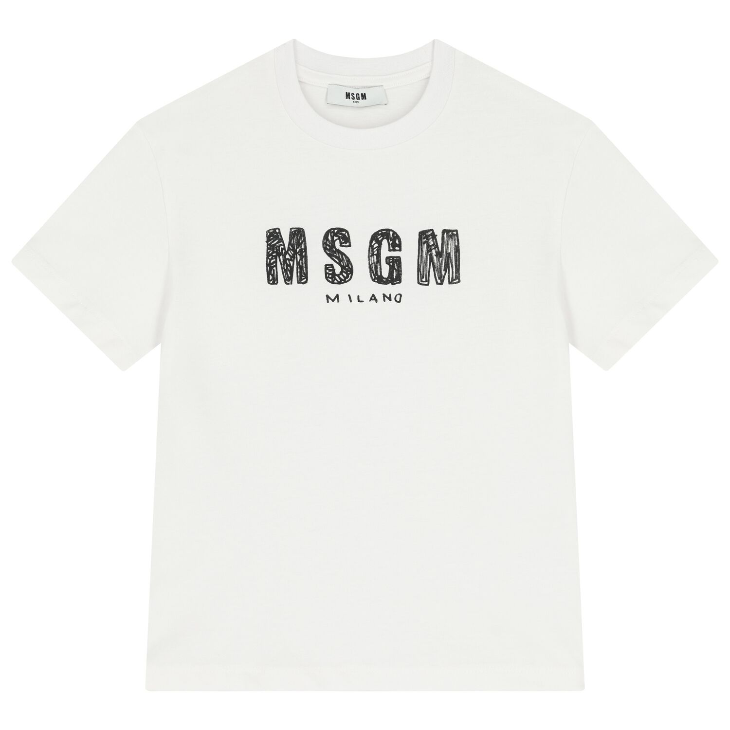 White Logo T-Shirt, 1, hi-res