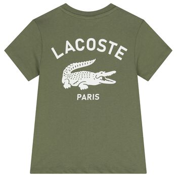 Boys Green Logo T-Shirt