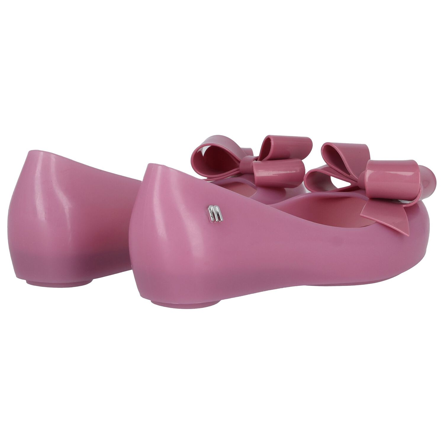 Girls Lilac Bow Jelly Shoes, 2, hi-res image number null