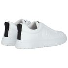 White & Black Logo Trainers, 1, hi-res