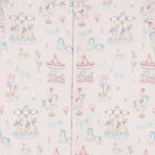 Baby Girls Pink Carousel Babygrow, 1, hi-res
