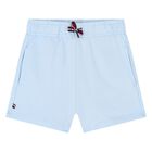 Younger Boys Blue Cotton Shorts Set, 2, hi-res