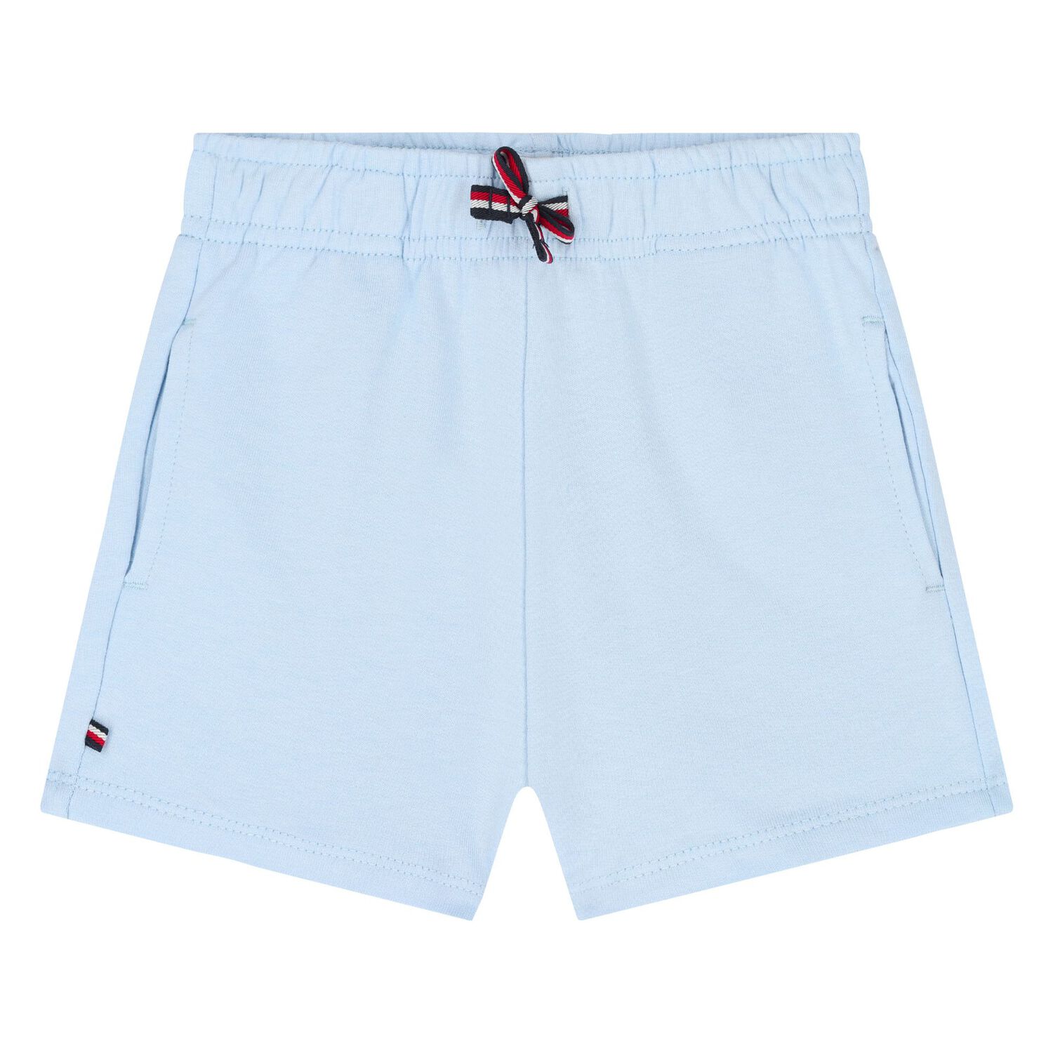 Younger Boys Blue Cotton Shorts Set, 2, hi-res