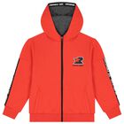Boys Red & Grey Tracksuit, 1, hi-res