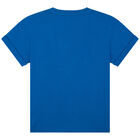 Boys Blue Logo T-Shirt, 1, hi-res