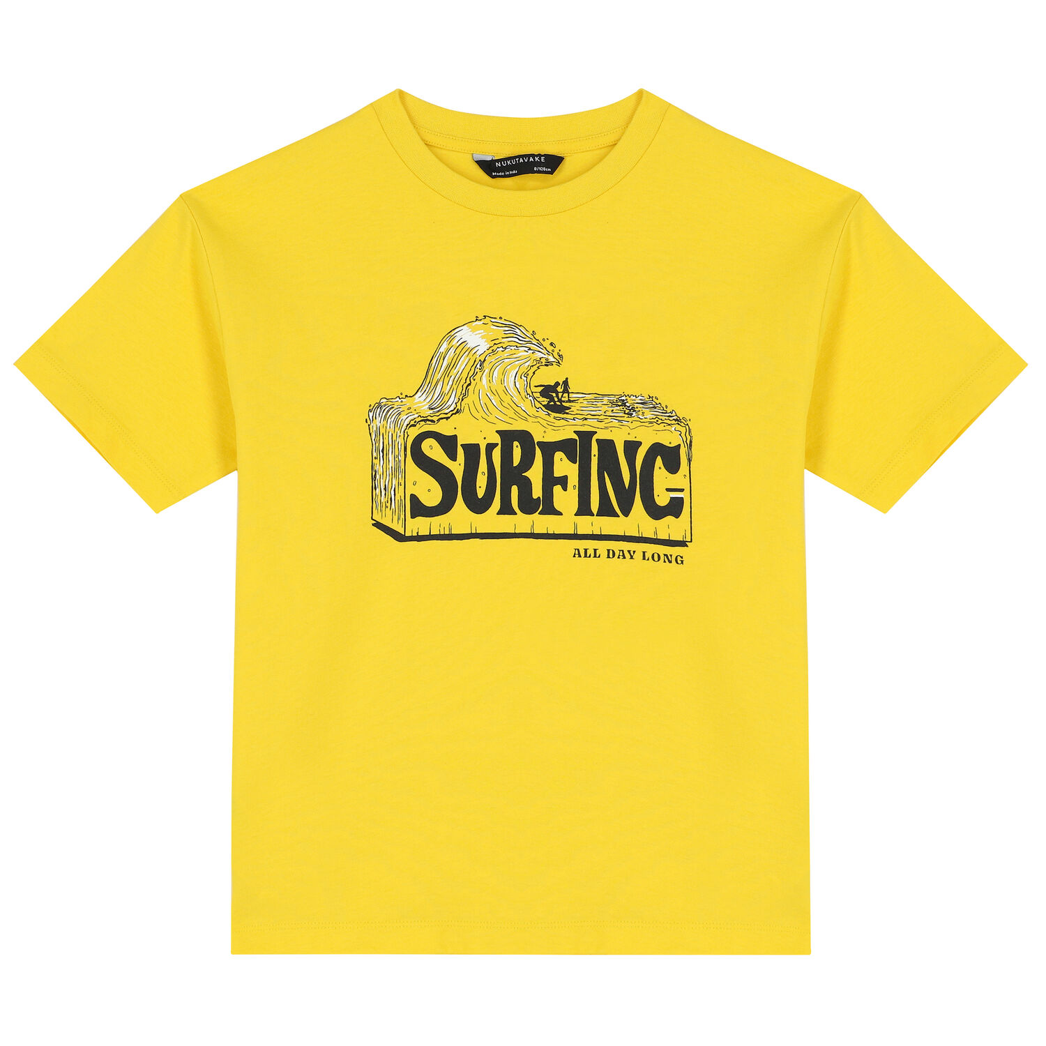 Boys Yellow & Black T-Shirt & Shorts Set (3 Piece), 1, hi-res image number null
