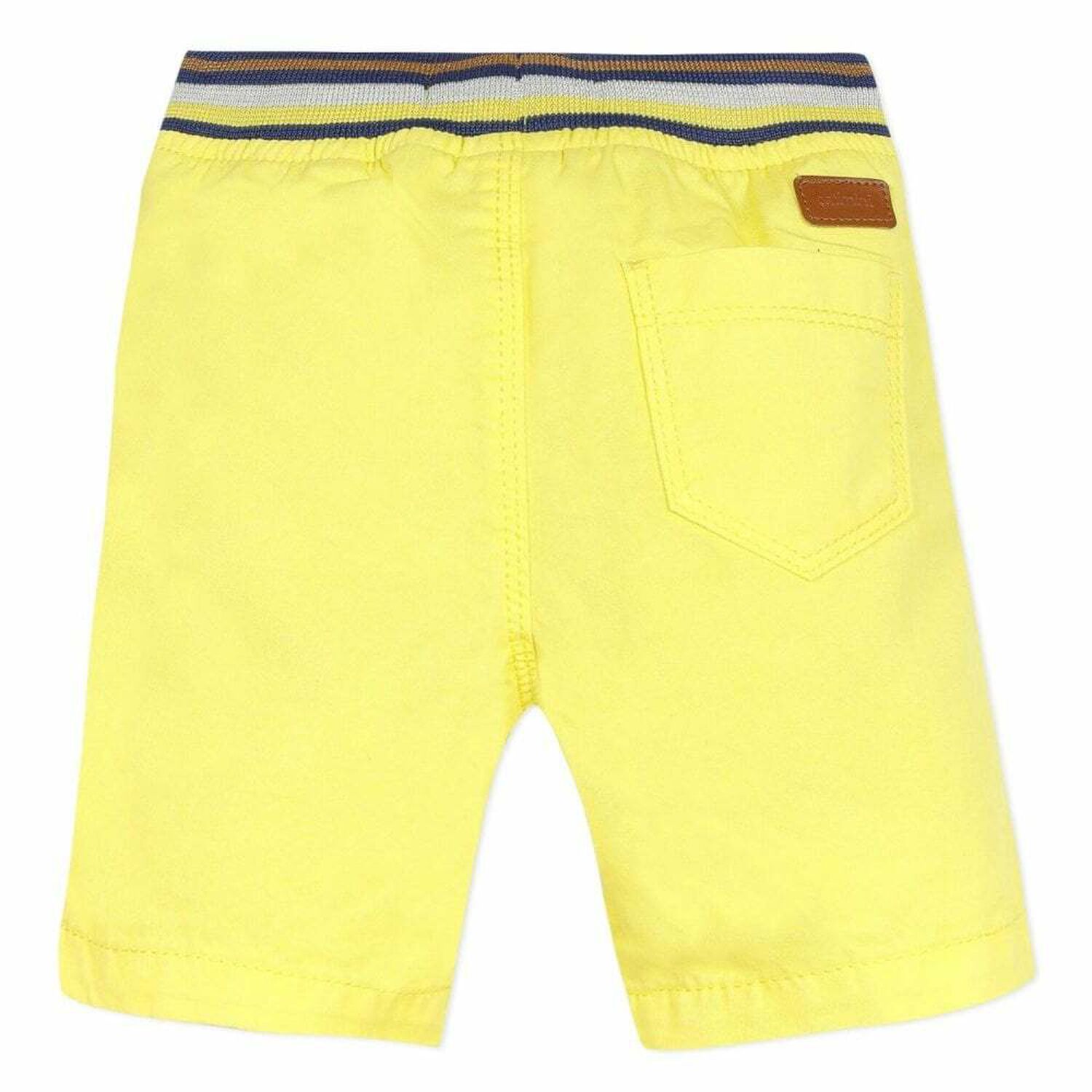 Younger Boys Yellow Cotton Shorts, 1, hi-res image number null