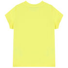 Girls Yellow Logo T-Shirt, 1, hi-res
