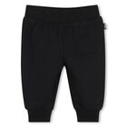 Baby Boys Black Logo Tracksuit, 1, hi-res