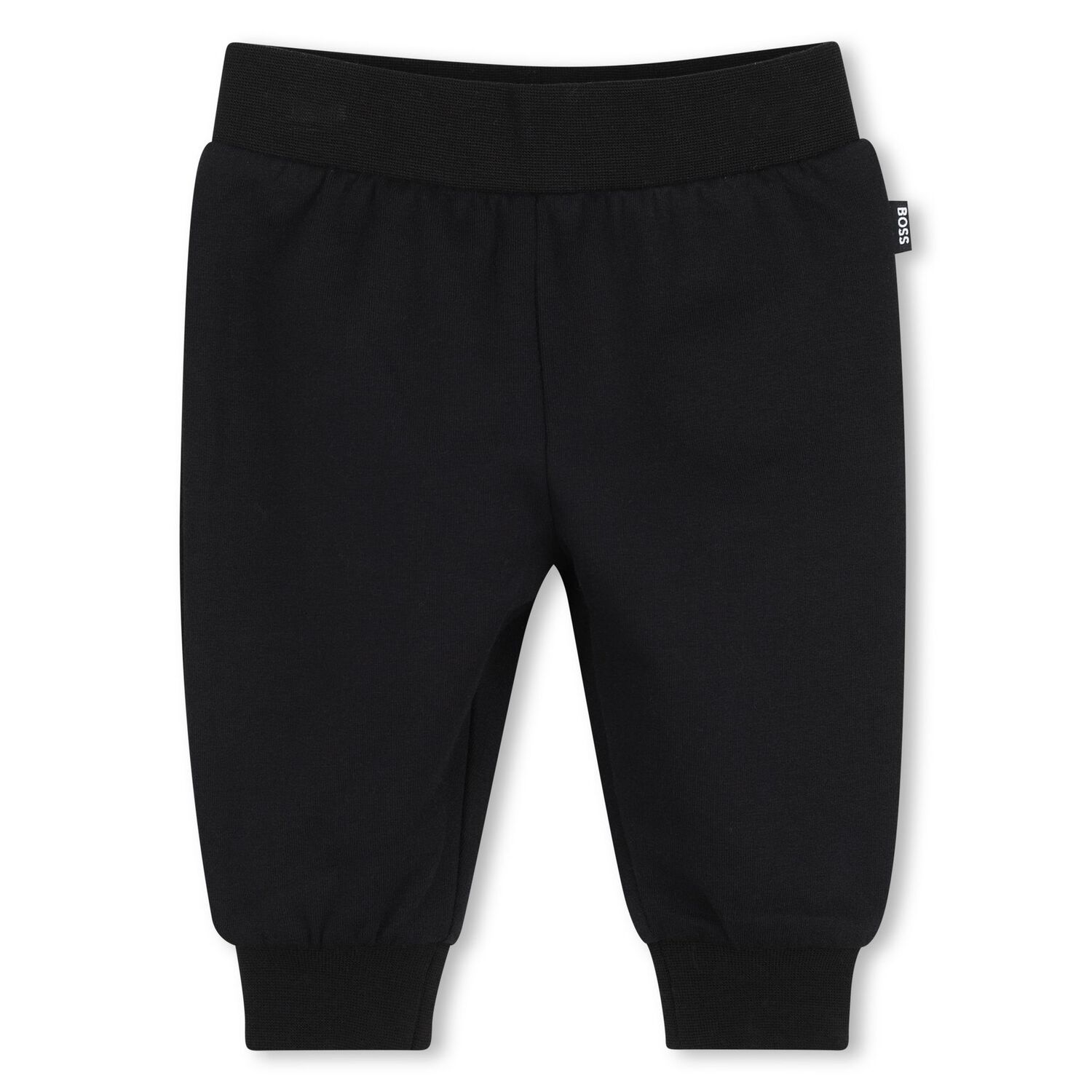Baby Boys Black Logo Tracksuit, 1, hi-res