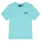 Boys Aqua Logo T-Shirt, 7, hi-res
